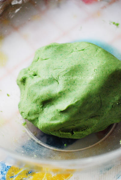 Green Pea Cookies Dough
